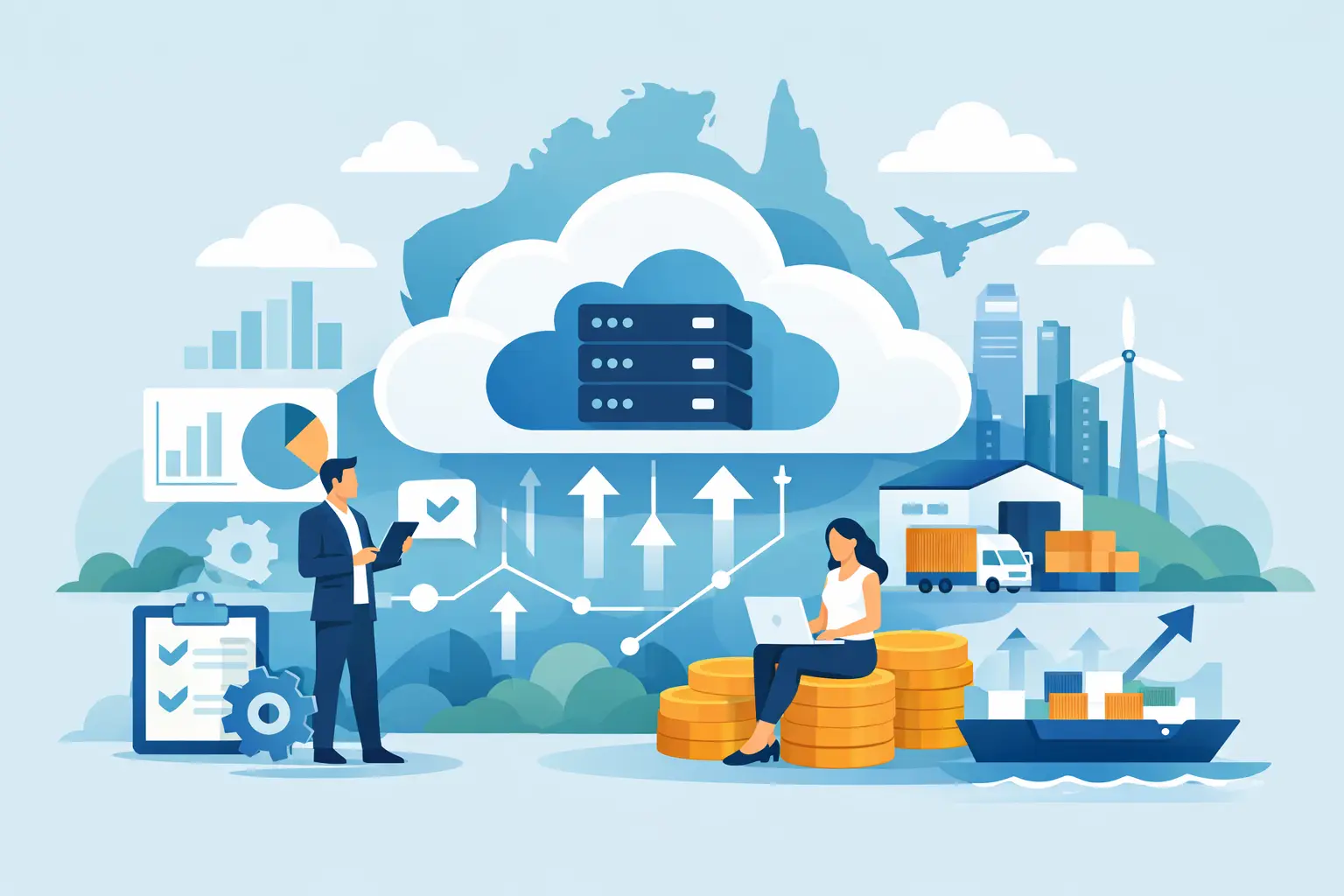 Cloud ERP Software Australia for Growing Operations