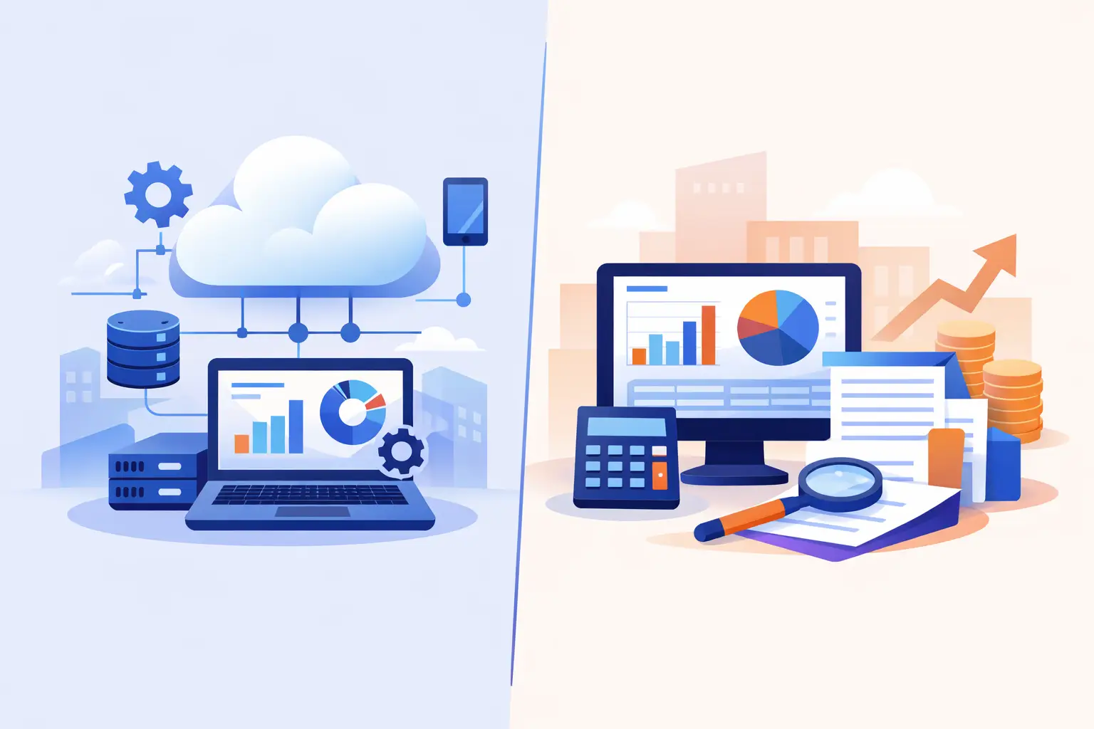 Cloud ERP vs Accounting Software for Growing Firms