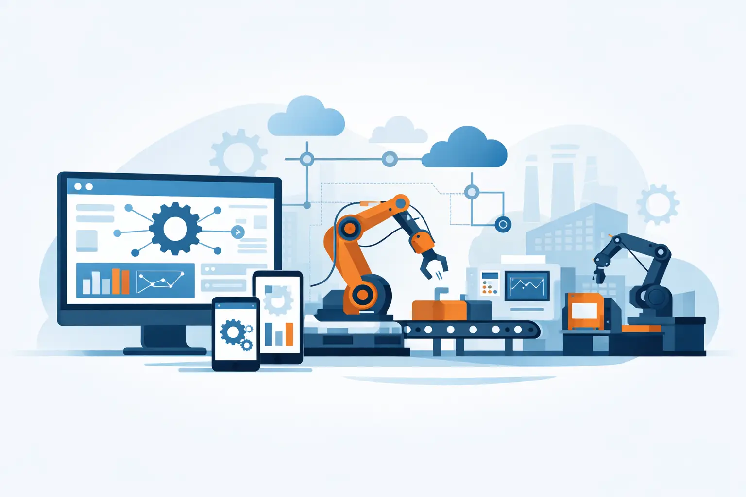 ERP Machine Integration Software for Production