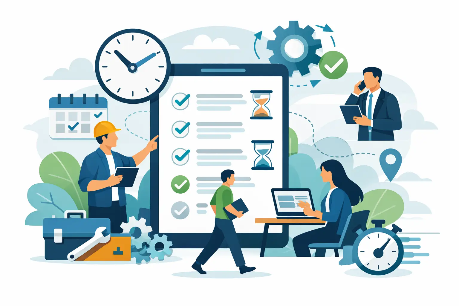 How to Manage Work Orders Without Lost Time