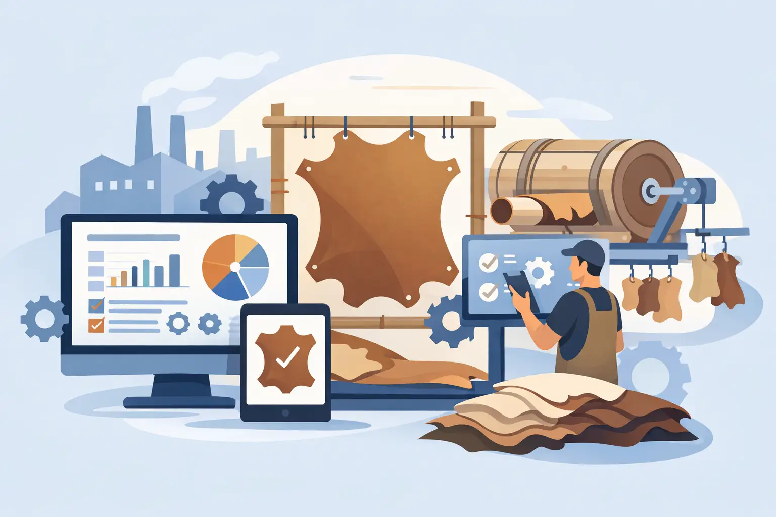 Leather Tannery Production Management Software