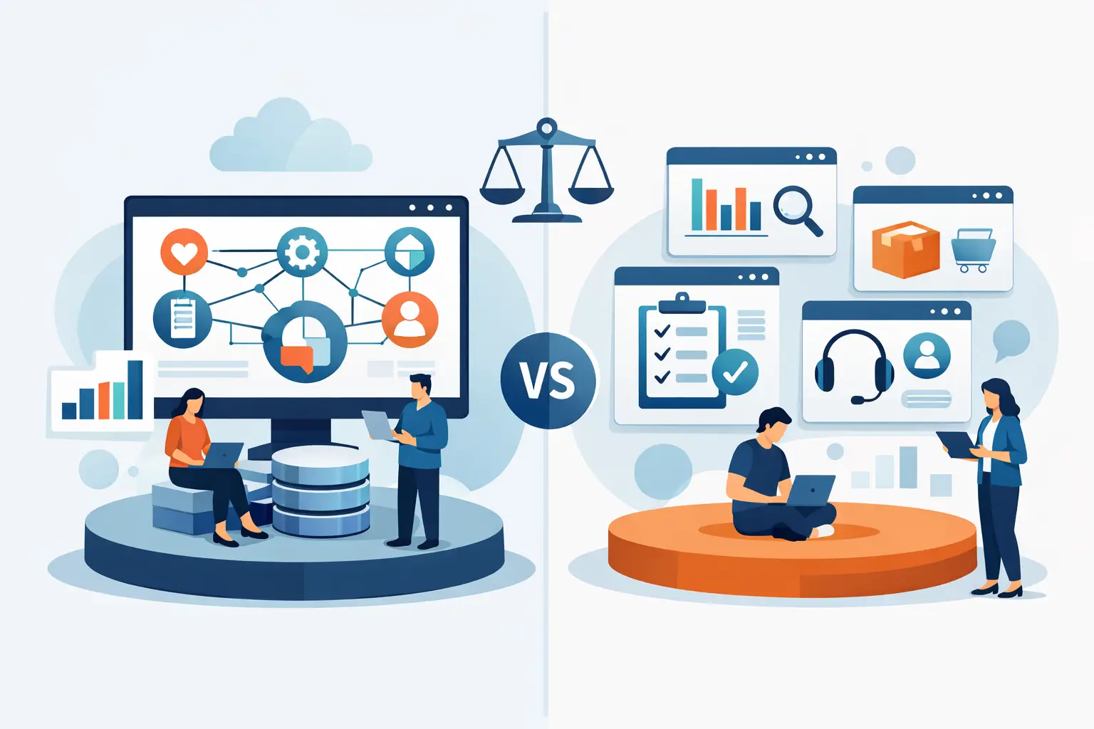 ERP vs Point Solutions: Which Fits Your Business?