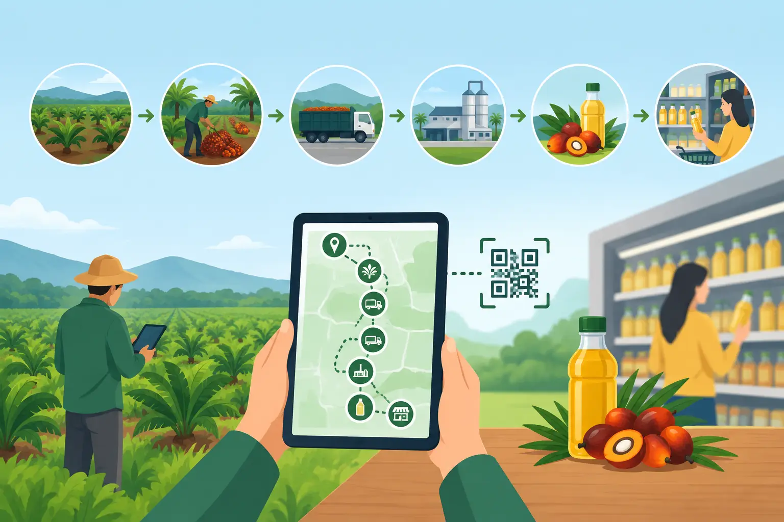 Plantation Traceability Case Study: From Field to Sale