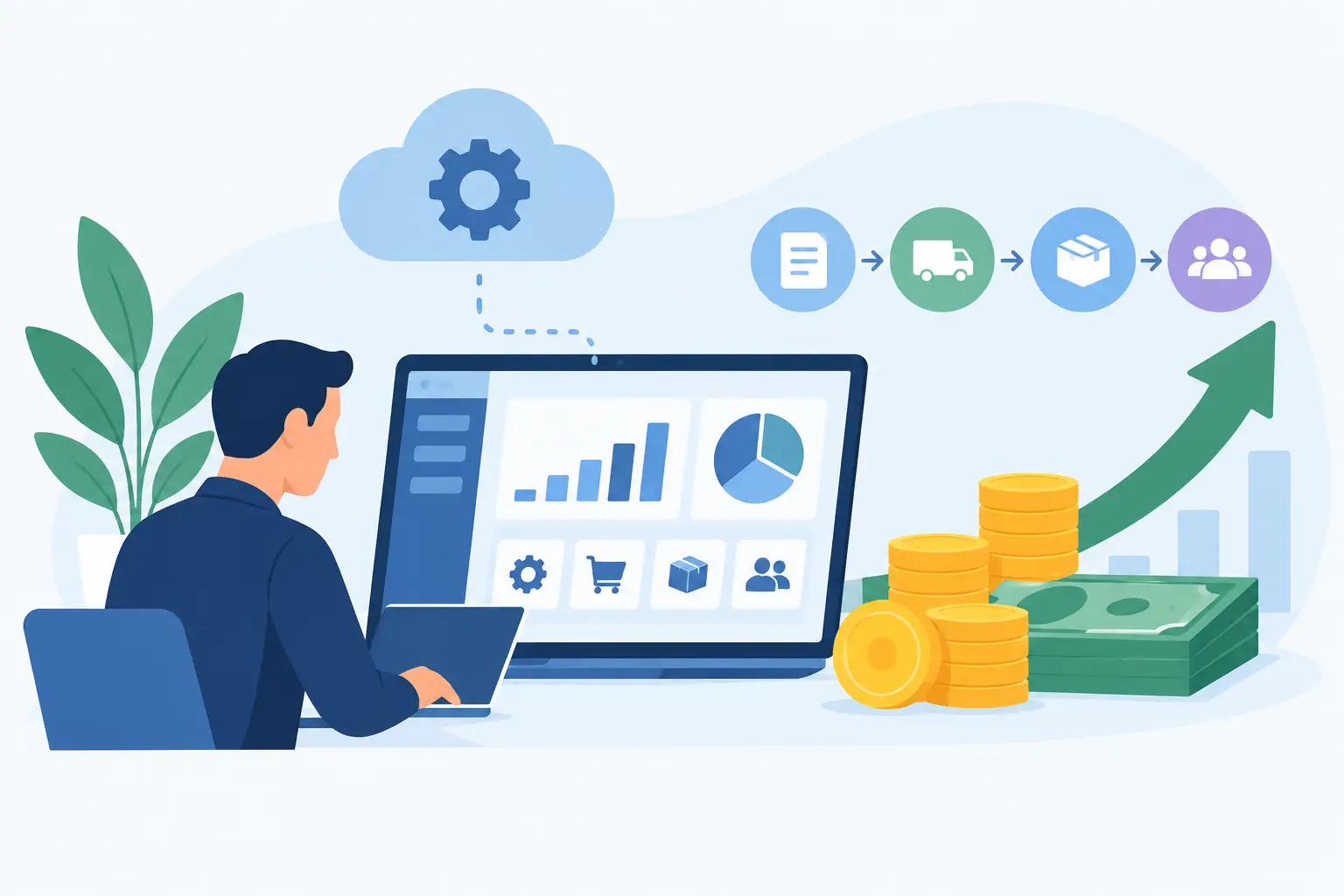Can ERP Improve Cashflow? What Changes First