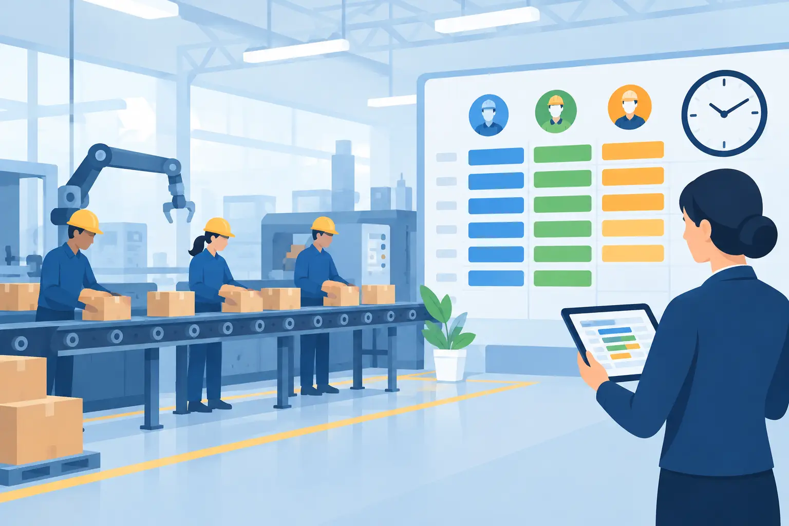 Factory Shift Scheduling That Keeps Production Moving